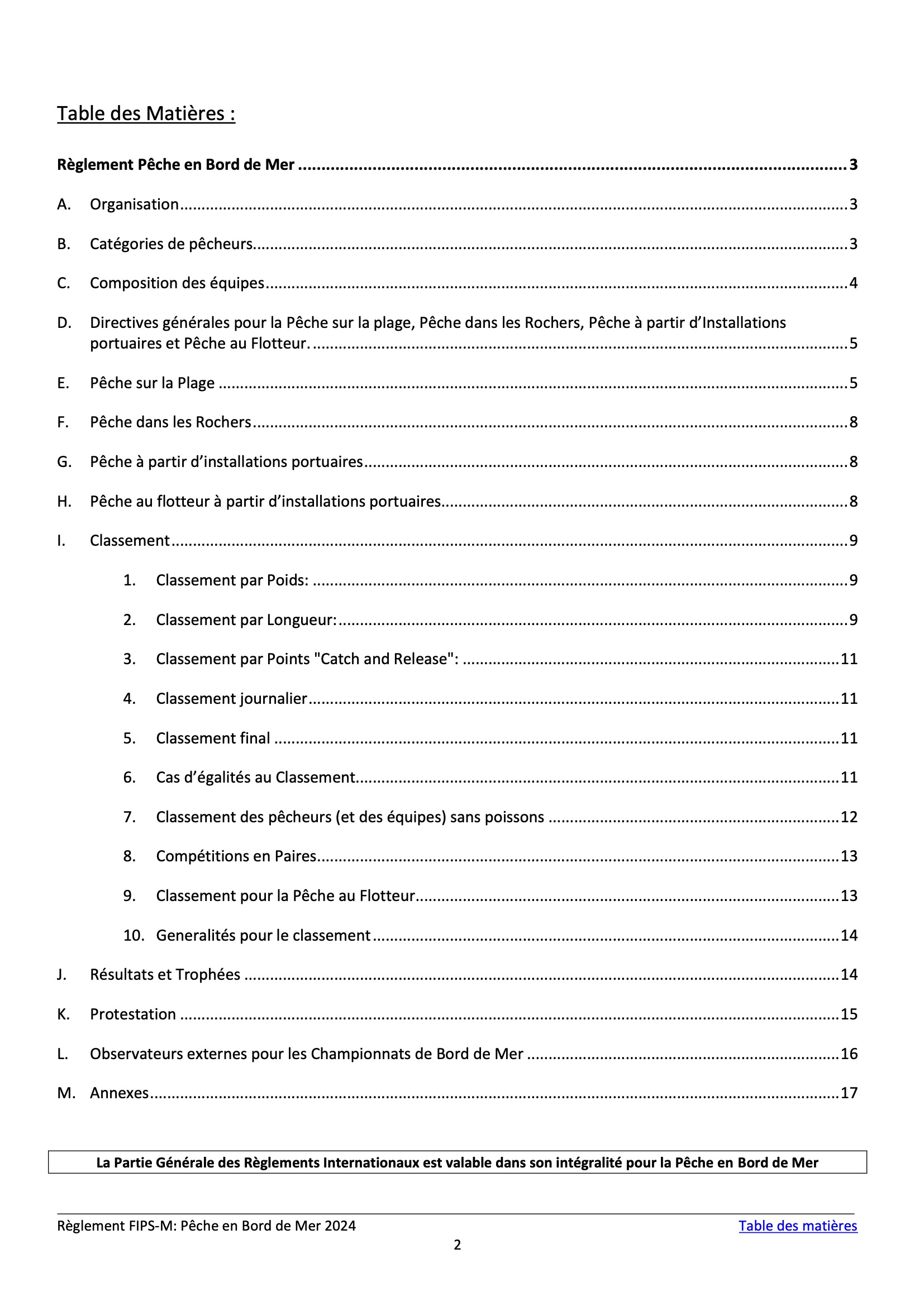 Shore Angling Rules FIPSM FR 2024 2